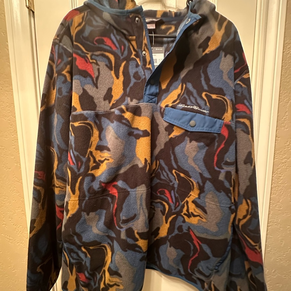 Eddie Bauer Cadet Blue Anorak